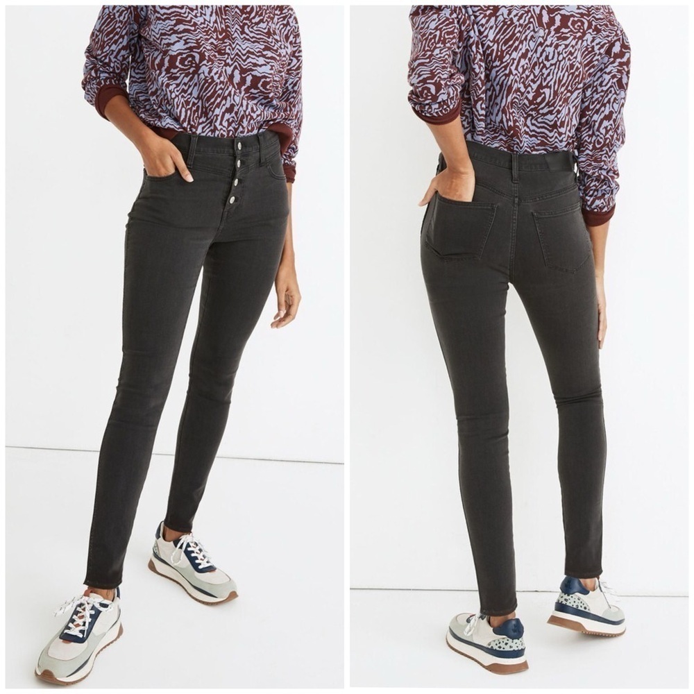 Madewell 10" High-Rise Roadtripper Jeans in Warren Wash/ Size 25
